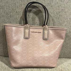 Michael Kors jacquard tote bag